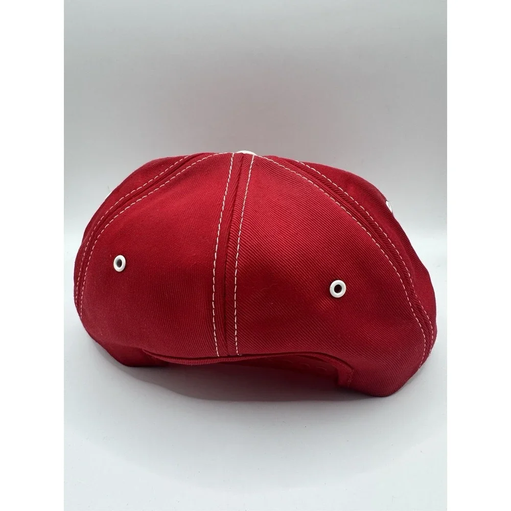 VTG Bo-Jac Corn Patch Snapback Hat Red Farming Trucker Cap K Brand USA